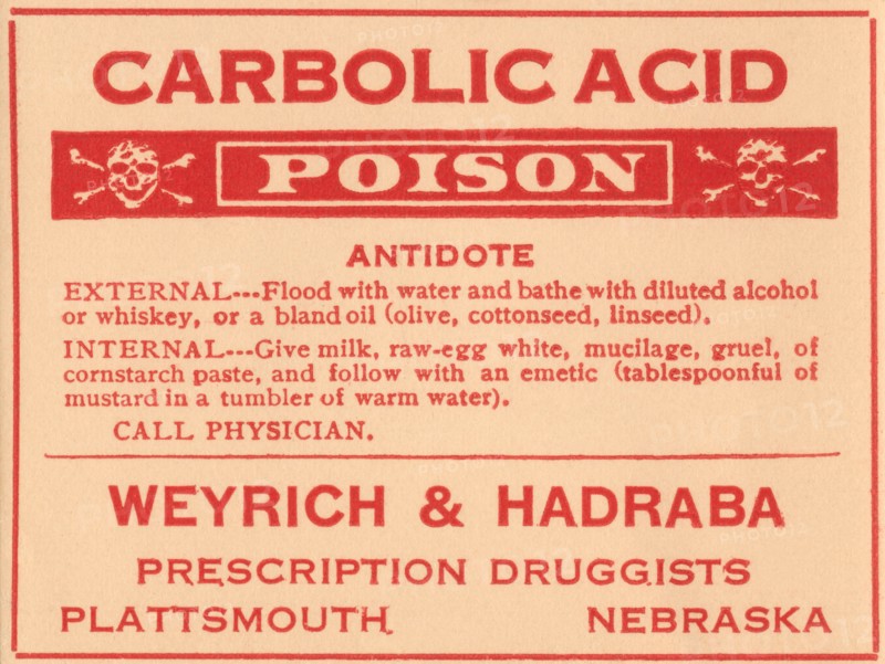 Carbolic Acid 1920