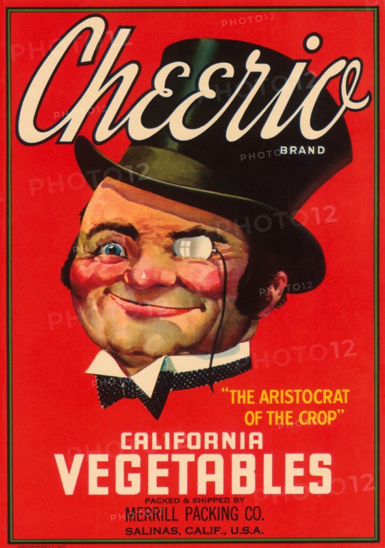 Cheerio Brand California Vegetables