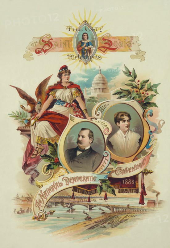 City of Saint Louis welcomes the National Democratic Convention, 1888 1888