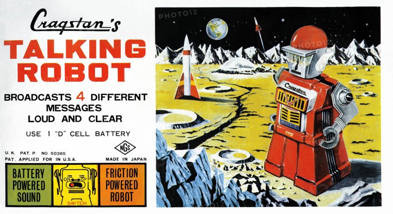 Cragstan Talking Robot 1950