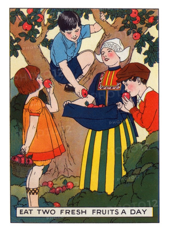 Eat Two Fresh Fruits a Day 1926
