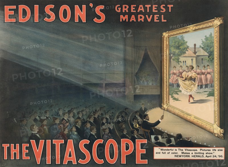 Edison's greatest marvel--The Vitascope 1896
