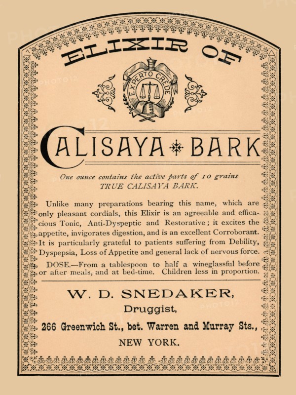 Elixir of Calisaya Bark