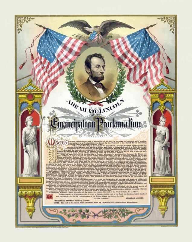 Emancipation Proclamation 1888