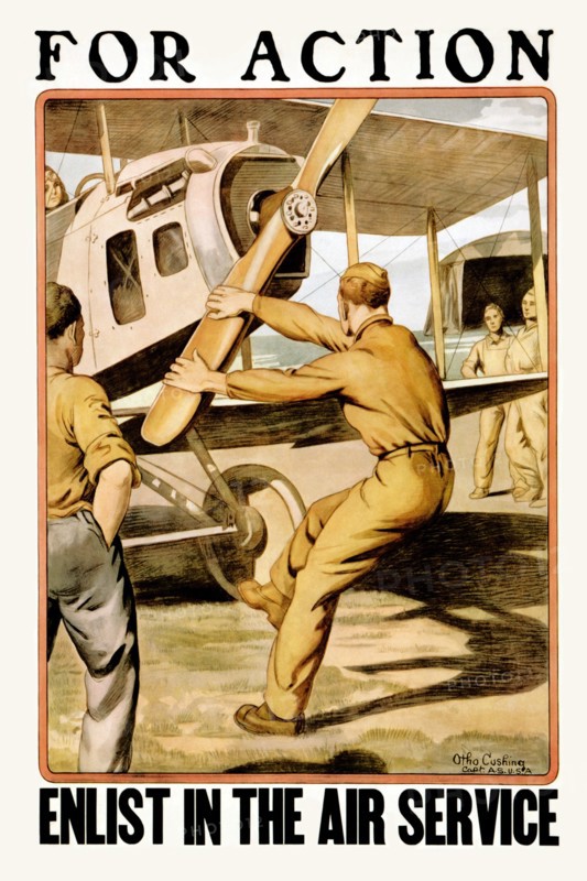 For action enlist in the Air Service  1918