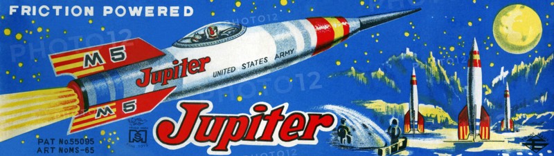Friction Powered Jupiter M-5 1950