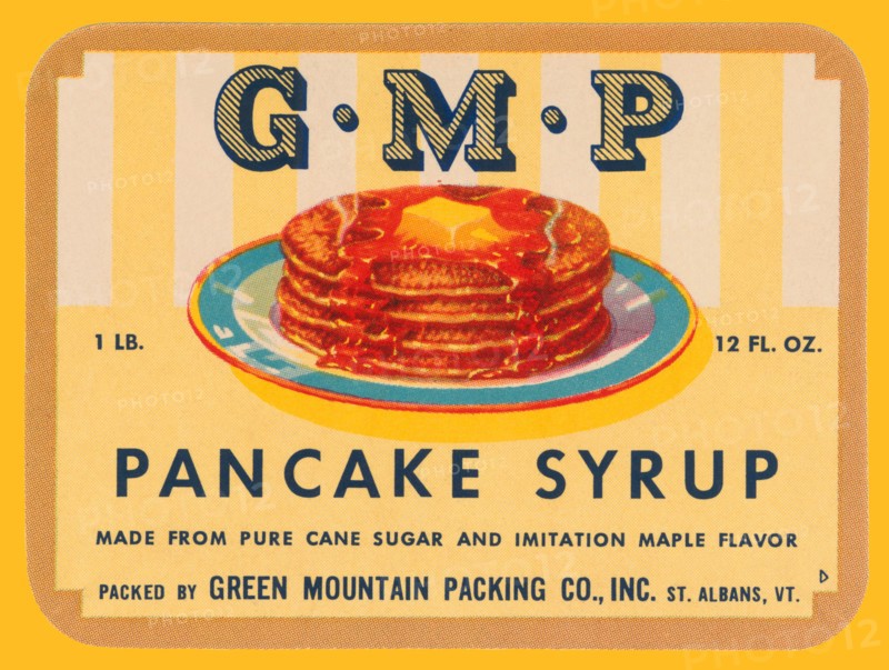 G.M.P. Pancake Syrup