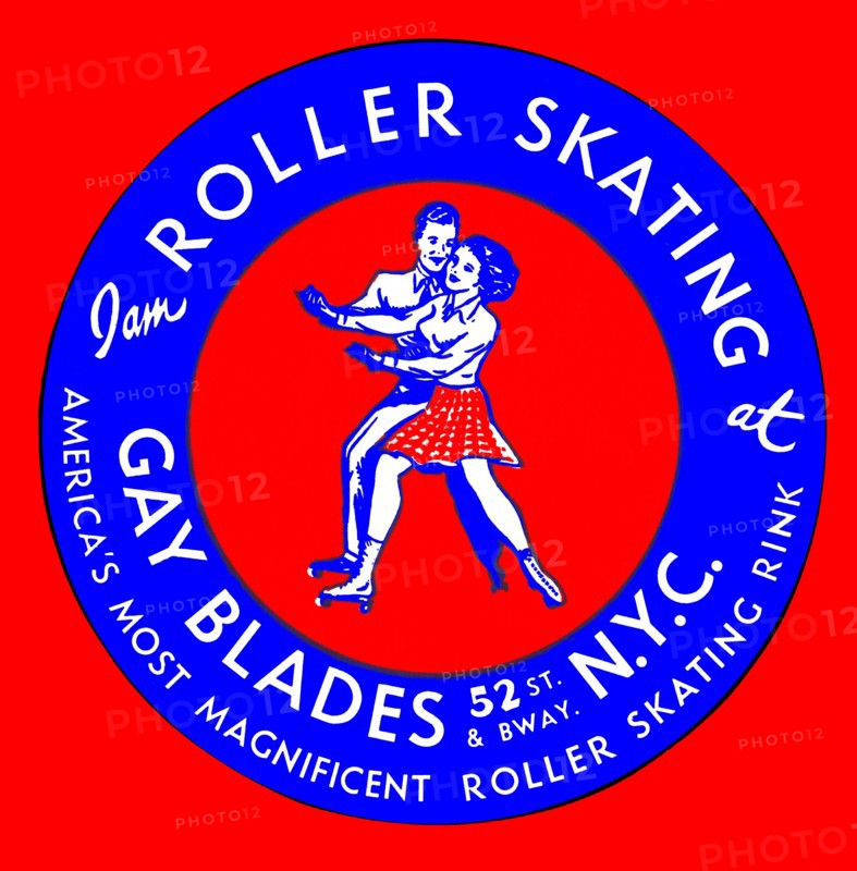 Gay Blades Roller Skating NYC 1950