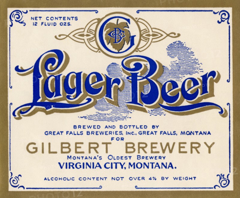 Gilbert Brewery Lager Beer