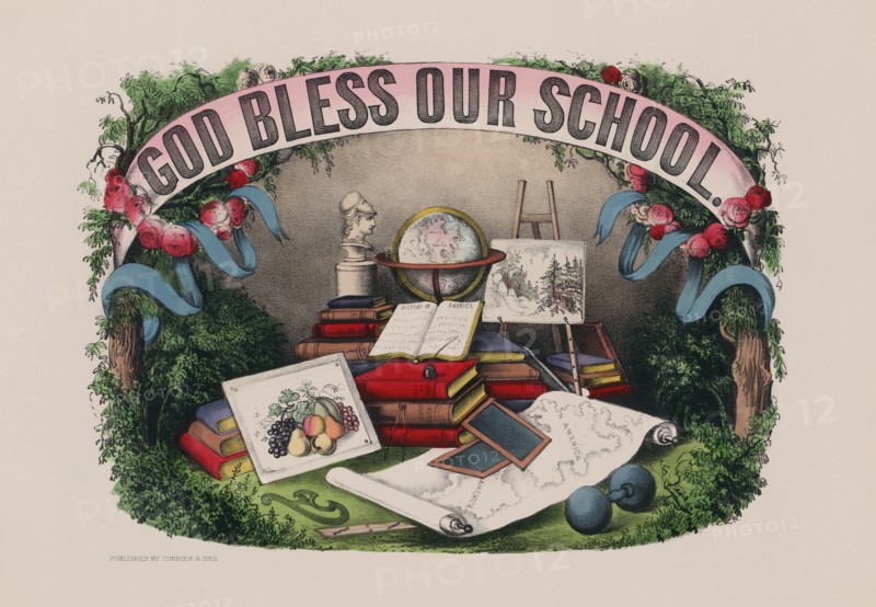 God Bless Our School 1874