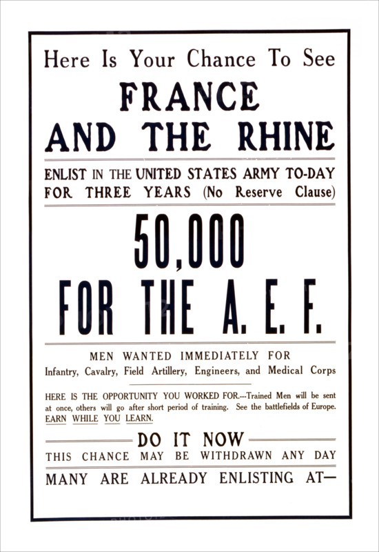 Here is your chance to see France 1917