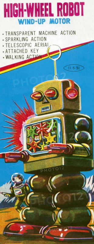 High-Wheeled Robot 1950