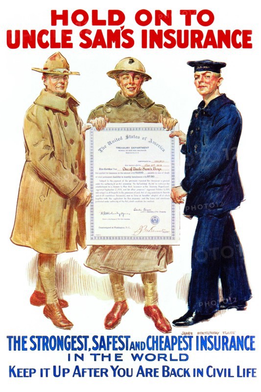 Hold on to Uncle Sam's Insurance