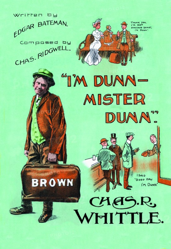I'm Dunn Mister Dunn