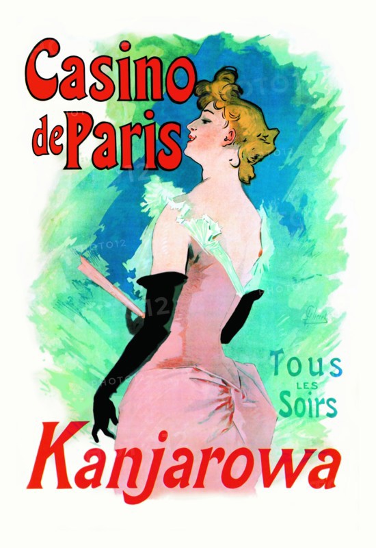 Kanjarowa: Casino de Paris 1890