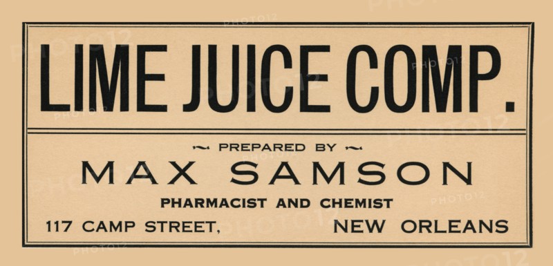 Lime Juice Comp.