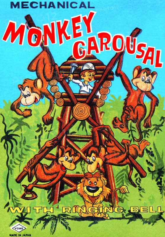 Mechanical Monkey Carousal 1950