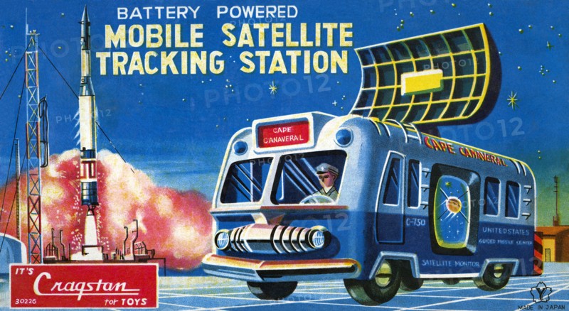 Mobile Satellite Tracking Station 1950
