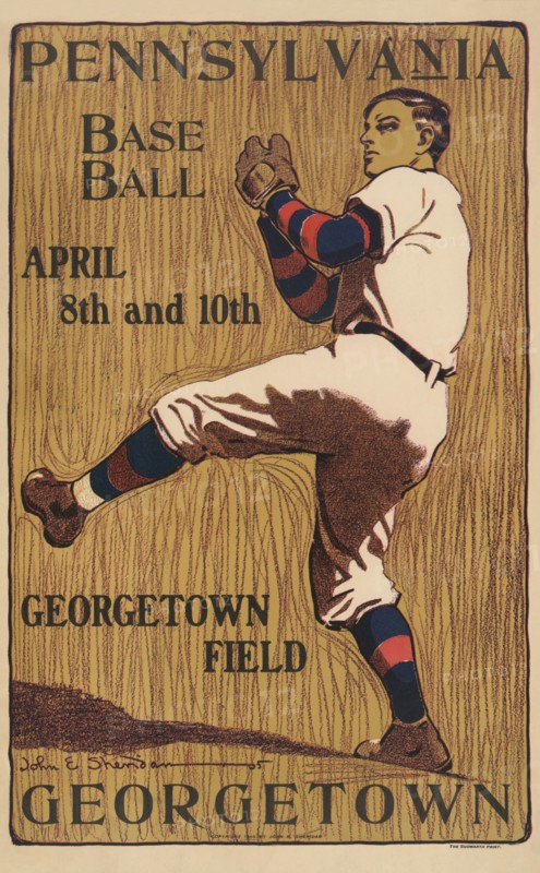 Pennsylvania Baseball - Georgetown Field 1905