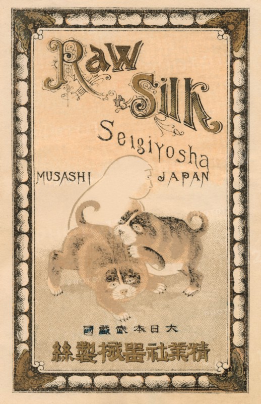 Raw Silk Seigiyosha Japan 1891