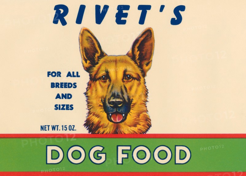 Rivet's Dog Food 1930