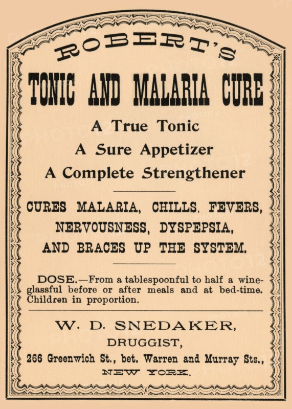 Robert's Tonic and Malaria Cure