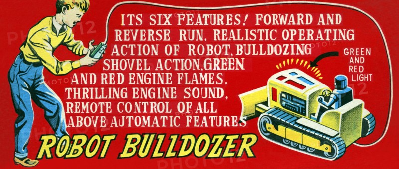 Robot Bulldozer - Six Features 1950