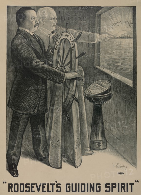 Roosevelt's guiding spirit 1900