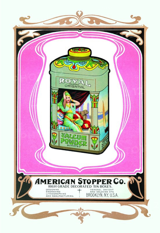 Royal Oriental Talcum Powder 1900