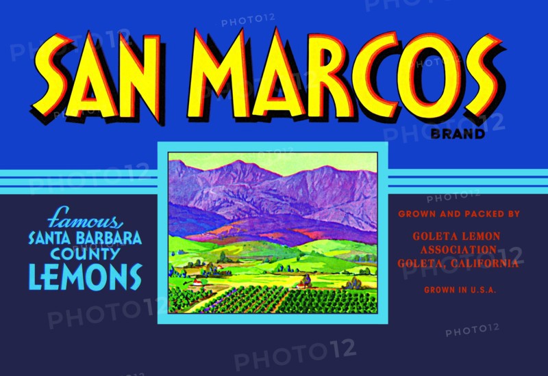 San Marcos Brand Lemons