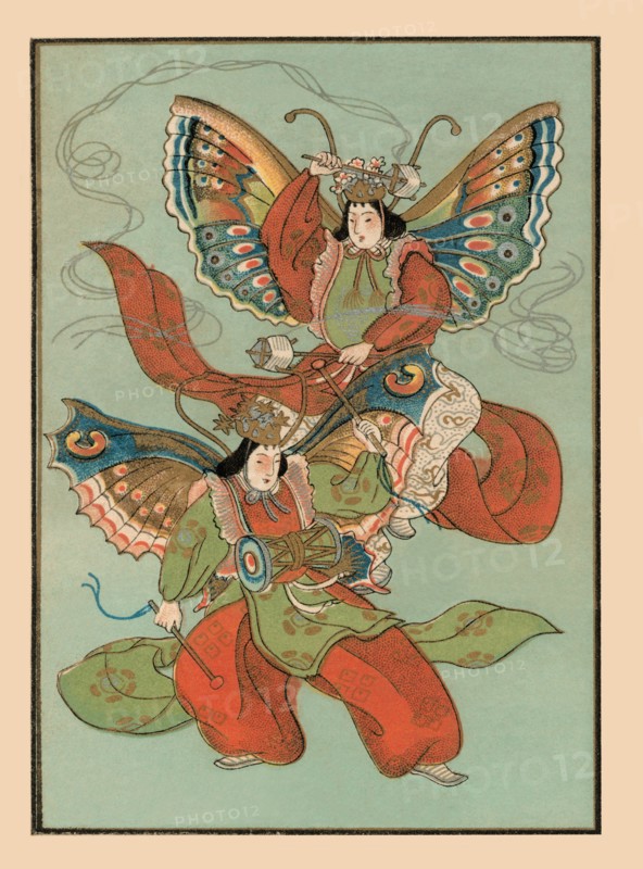Silk Moth Dancers 1891