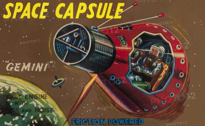Space Capsule Gemini 1950