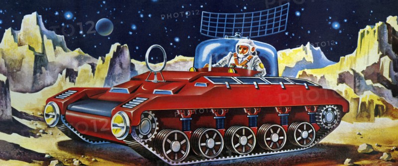Space Exploration Tank 1950