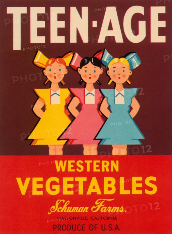 Teen - Age Western Vegetables 1940