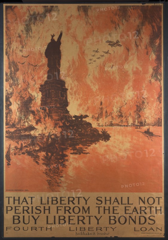That liberty shall not perish from the earth - Buy liberty bonds Fourth Liberty Loan 1918