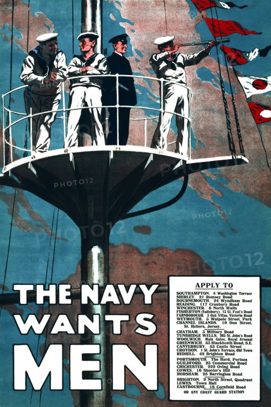 The navy wants men 1915