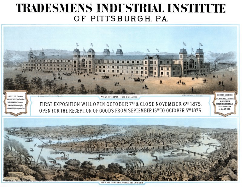 Tradesmen's industrial institute of Pittsburgh, Pa. 1876