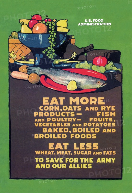 U.S. Food Administration Advisory 1918