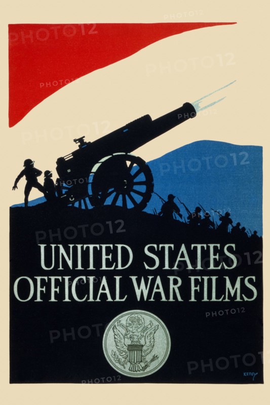 United States official war films  1917