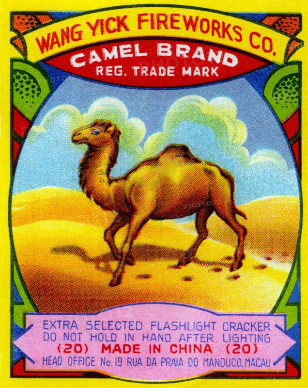 Wang Yick Fireworks Camel Brand