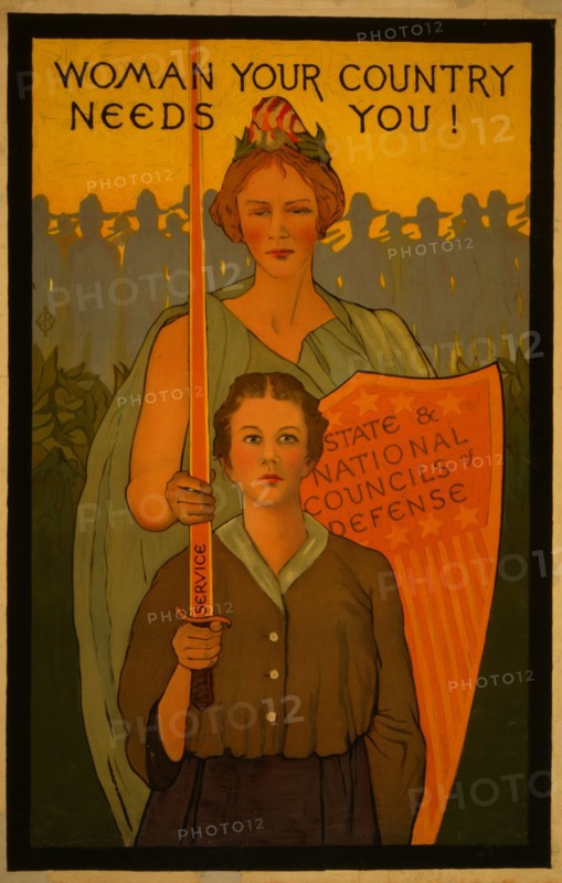 Woman your country needs you!  1917