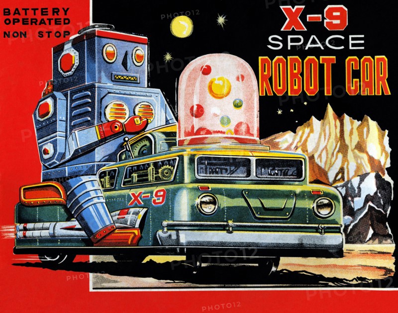 X-9 Space Robot Car 1950