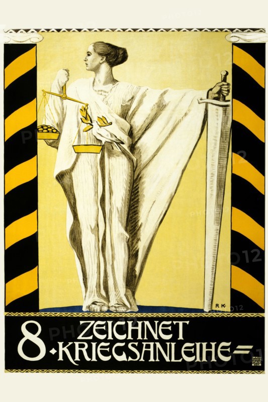 Zeichnet 8. Kreigsanleihe 1918