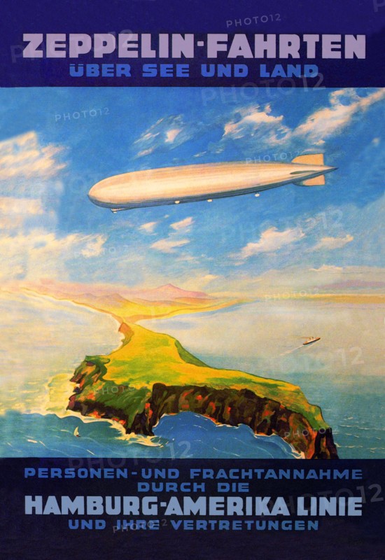 Zeppelin Fahrten Uber See und Land