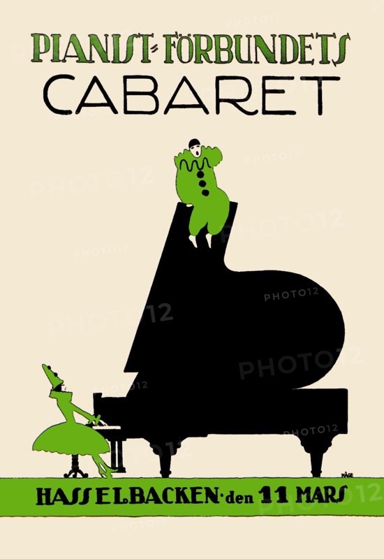 Pianist Forbundiets Cabaret