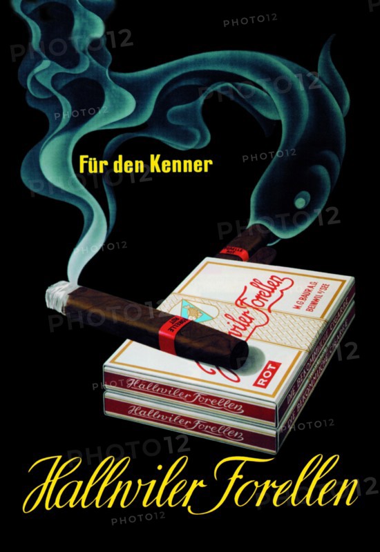 Hallwiler Forellen Cigars 1950