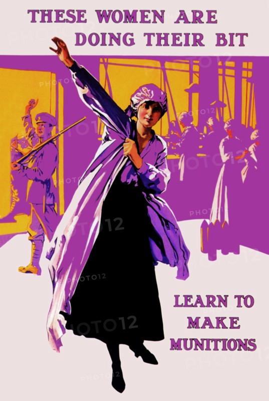 These Women Are Doing Their Bit: Learn to Make Munitions