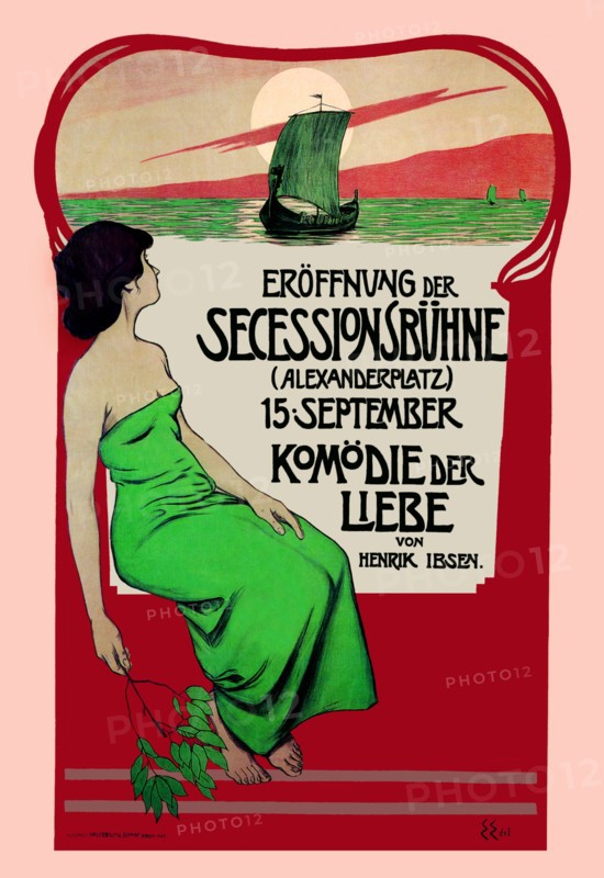 Poster for an Ibsen Play 1900