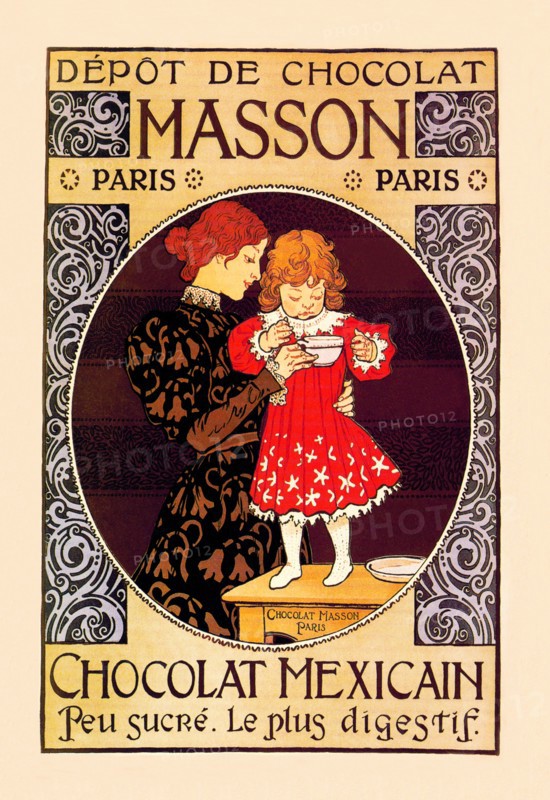 Depot de Chocolat Masson: Chocolat Mexicain 1897