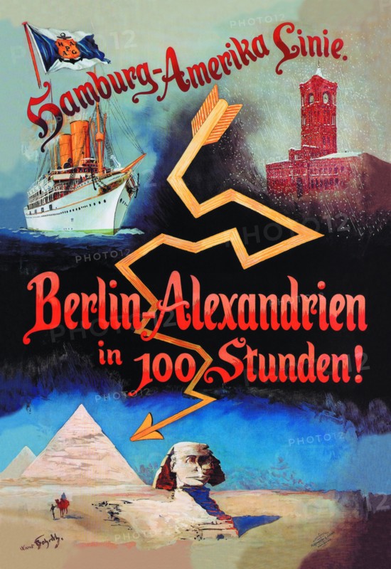 Berlin to Alexandria in 100 Hours on the Hamburg-Amerika Cruise Line
